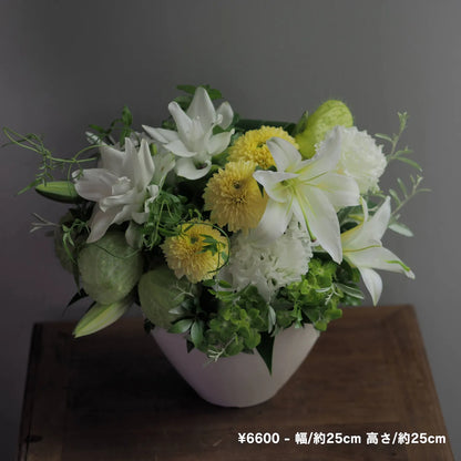 [Memorial Flower] Arrangement Wide style